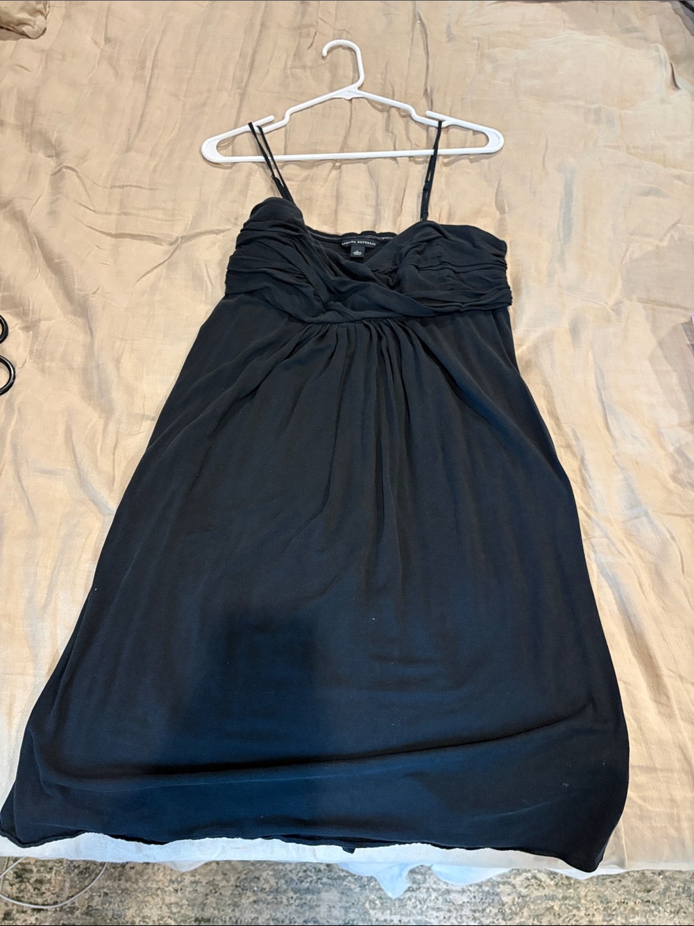 Banana Republic Black Spaghetti Strap Mini Dress